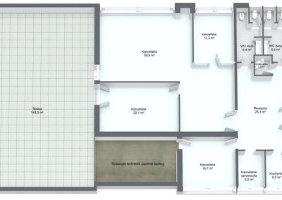 Gagarinova-7C_4poschodie_3D-Floor-Plan